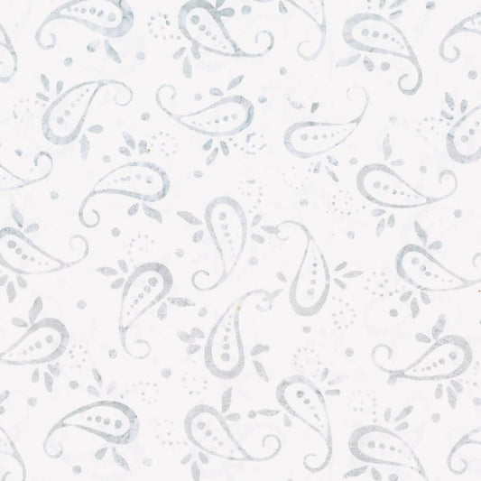 Starlight Batiks Paisley Cream - Wilmington Prints from Fort Worth Fabric Studio