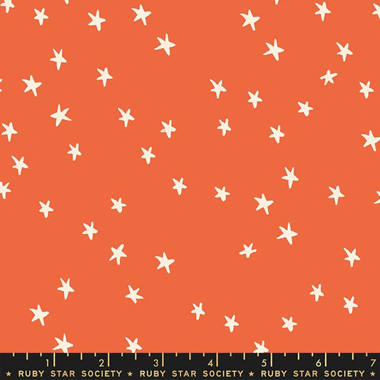 Starry Night Sky Nutmeg - Ruby Star Society from Fort Worth Fabric Studio