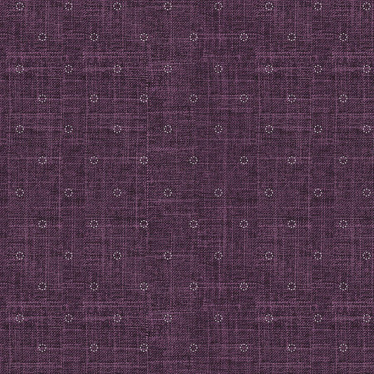 Stash Stitches Purple - Figo Fabrics from Fort Worth Fabric Studio