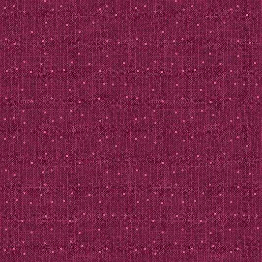 Stash Stripe Dot Berry - Figo Fabrics from Fort Worth Fabric Studio