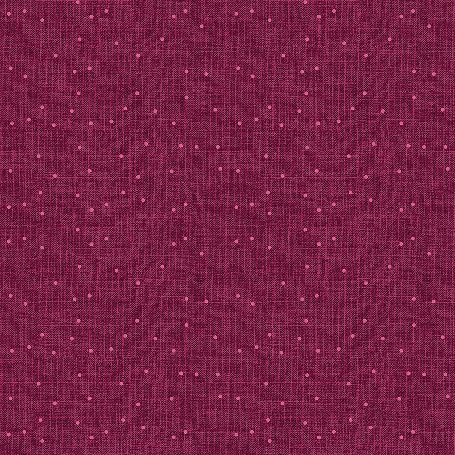 Stash Stripe Dot Berry – Remnant 17" × 44" - Figo Fabrics from Fort Worth Fabric Studio