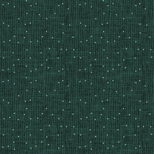 Stash Stripe Dot Emerald - Figo Fabrics from Fort Worth Fabric Studio