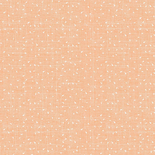 Stash Triangles Coral – Remnant 9″ × 44″ - Figo Fabrics from Fort Worth Fabric Studio