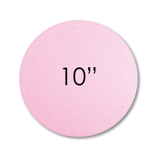 Sue Daley 10" Round Rotating Cutting Board by Riley Blake - Riley Blake from Fort Worth Fabric Studio