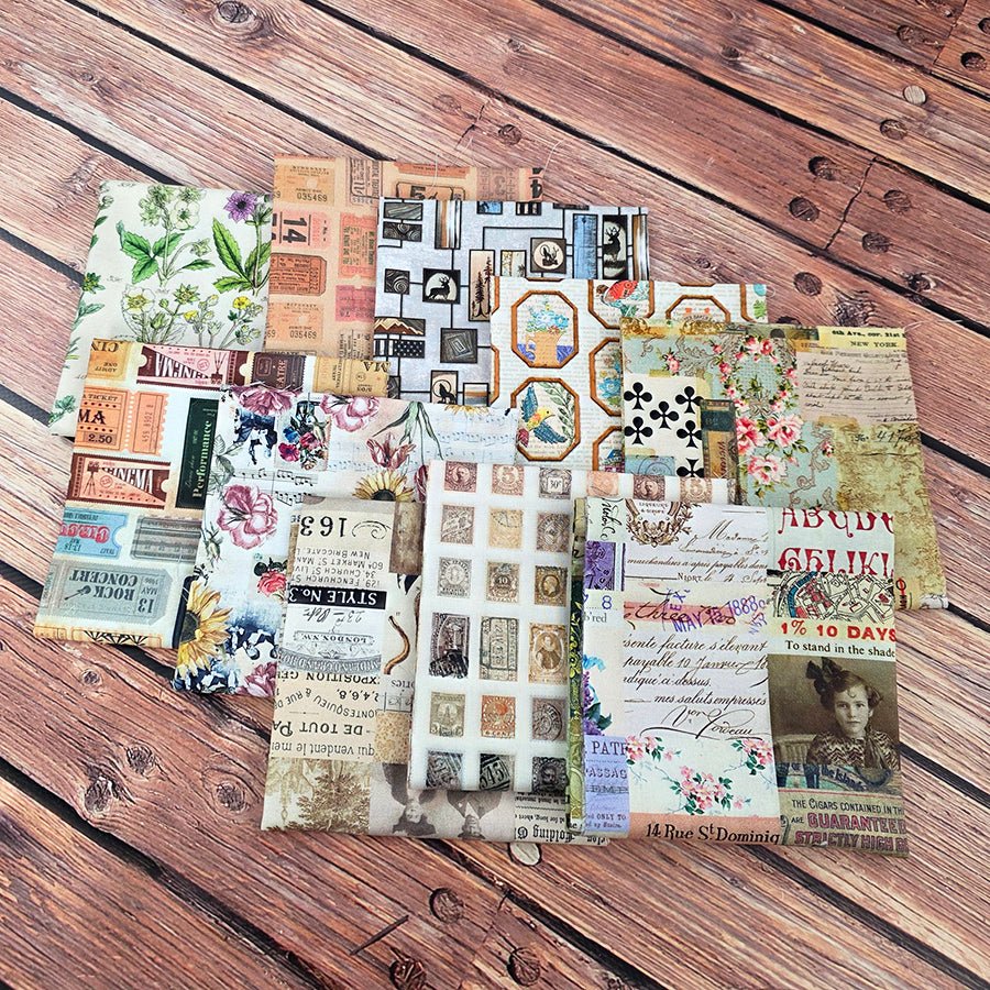 Sugar, Spice & Patchwork — FWFS Exclusive Fat Quarter Bundle (10 FQs) - Fort Worth Fabric Studio from Fort Worth Fabric Studio