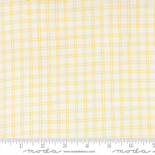 Summer Solstice Wovens Checks Afternoon – Remnant 21″ × 44″ - Moda from Fort Worth Fabric Studio