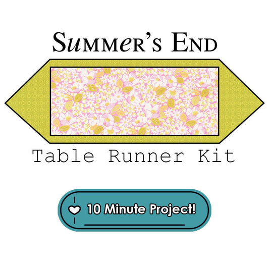 Summer's End Table Runner Kit Moda - Moda from Fort Worth Fabric Studio