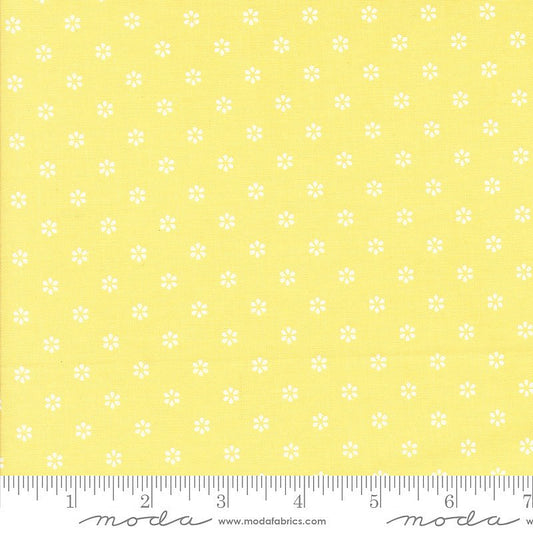 Summertime Small Floral Sunshine - Moda from Fort Worth Fabric Studio