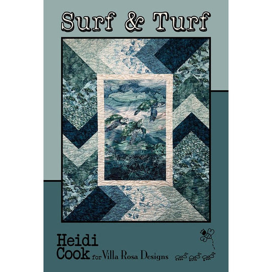 Surf & Turf Quilt Pattern PDF Download - Villa Rosa Designs from Fort Worth Fabric Studio