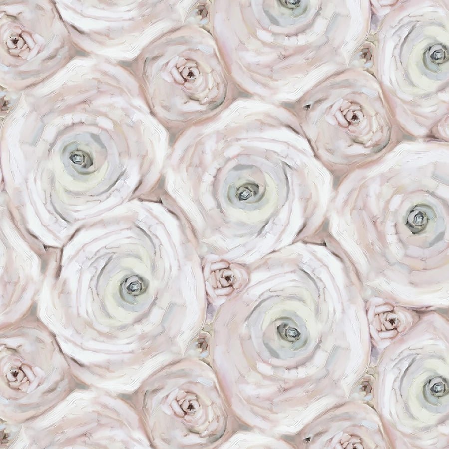 Sweet Child of Mine Flowers Champagne - Studio E from Fort Worth Fabric Studio