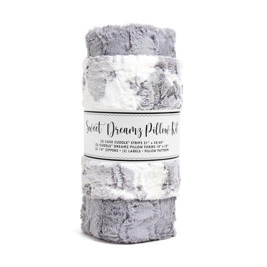 Sweet Dreamz Cuddle Pillow Kit Baby Calf Graphite - Shannon Fabrics from Fort Worth Fabric Studio