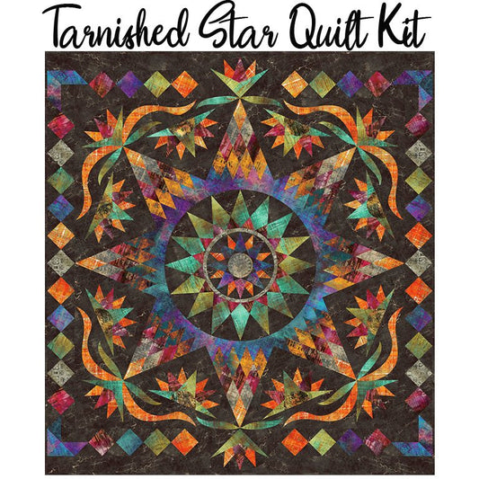 Tarnished Star Quilt Kit with Tim Holtz Abandoned from Free Spirit - Free Spirit from Fort Worth Fabric Studio