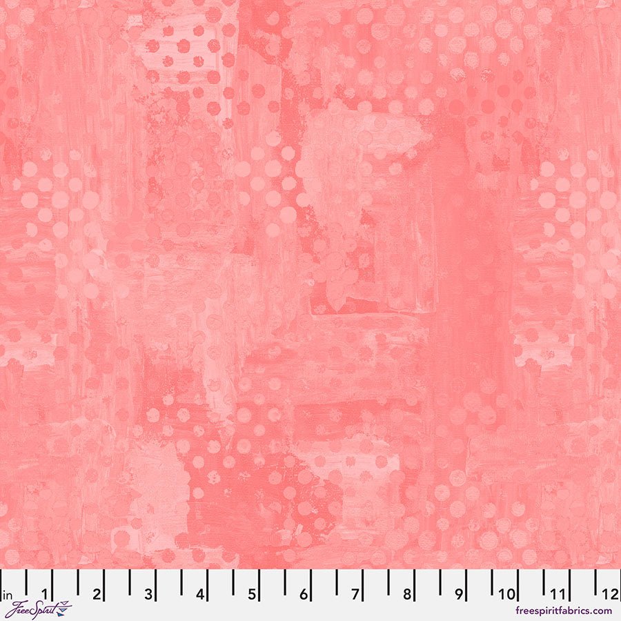 Textures 2 Freckles Coral – Remnant 32″ × 44″