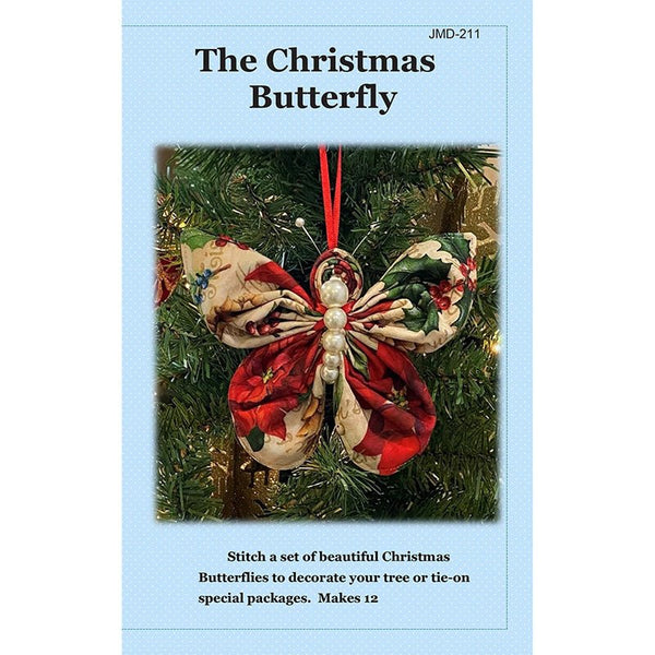 The Christmas Butterfly Pattern by J. Minnis Designs - J. Minnis Designs from Fort Worth Fabric Studio