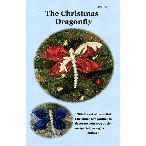 The Christmas Dragonfly Pattern by J. Minnis Designs - J. Minnis Designs from Fort Worth Fabric Studio