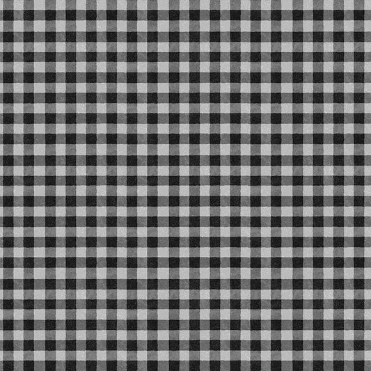 The Cool Club Flannel Gingham Charcoal - Studio E from Fort Worth Fabric Studio