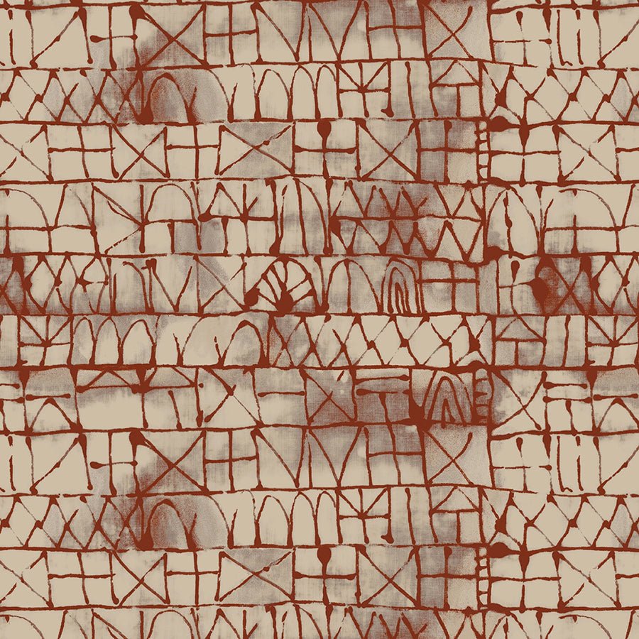 The Flannel One Graphic Klee Taproot – Remnant 43″ × 44″