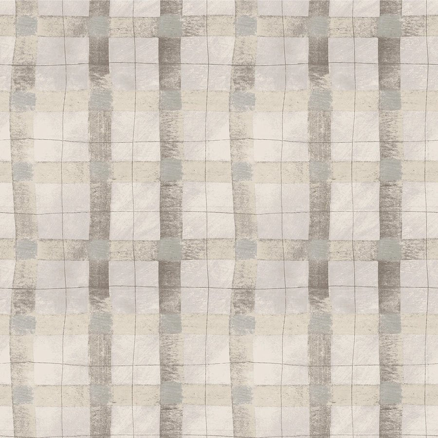 The Flannel One Plaid Oatmeal – Remnant 32" × 44"