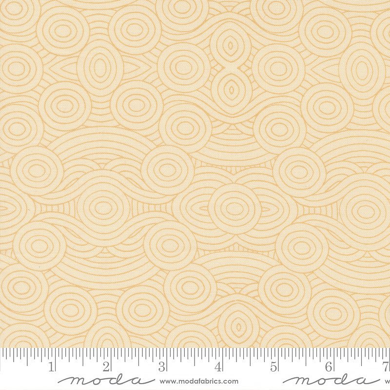 The Henhouse Clouds Cream – Remnant 38" × 44"