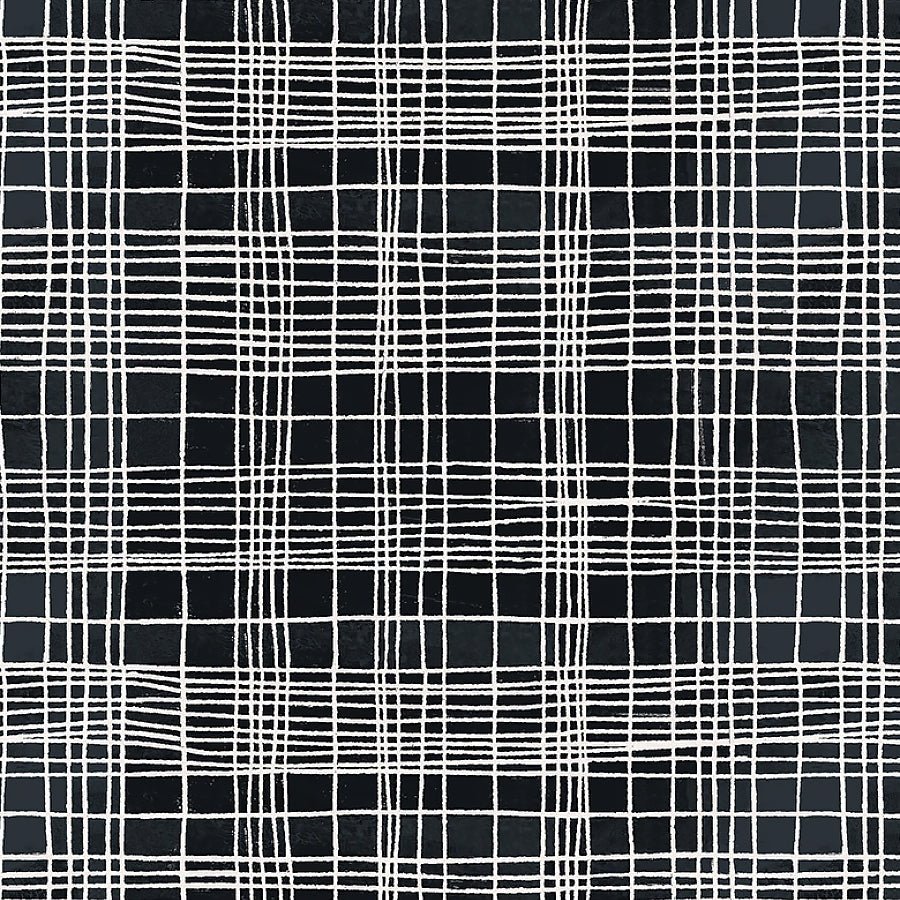 The Plaid One String Theory Plaid Space Tunnel – Remnant 28″ × 44″