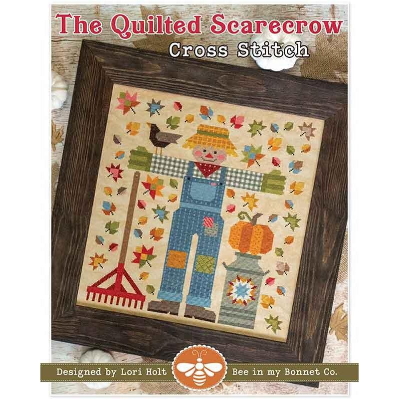 The Quilted Scarecrow Cross Stitch Pattern by It's Sew Emma - It's Sew Emma from Fort Worth Fabric Studio