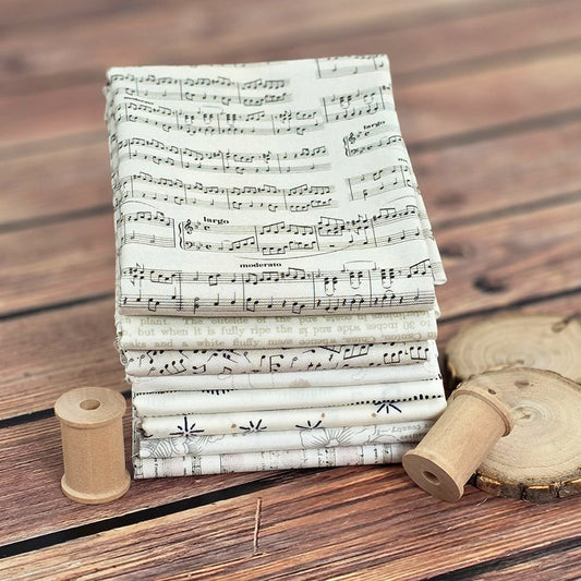 The Subtle Stuff Low Volume Fat Quarter Bundle – FWFS Exclusive - Fort Worth Fabric Studio from Fort Worth Fabric Studio