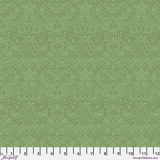 The Trellis Palette Tonal Strawberry Thief Herball – Remnant 27" × 44" - Free Spirit from Fort Worth Fabric Studio