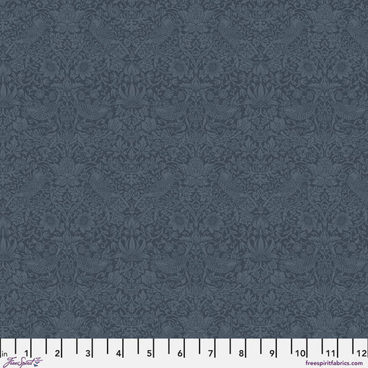 The Trellis Palette Tonal Strawberry Thief Inky Fingers – Remnant 26" × 44" - Free Spirit from Fort Worth Fabric Studio