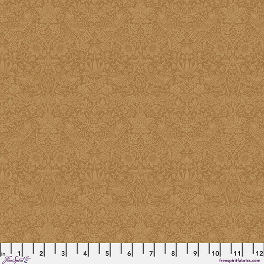 The Trellis Palette Tonal Strawberry Thief Sussex Rush - Free Spirit from Fort Worth Fabric Studio