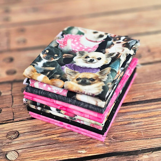 The Usual Suspects – FWFS Exclusive 6 Piece Fat Quarter Bundle - Fort Worth Fabric Studio from Fort Worth Fabric Studio