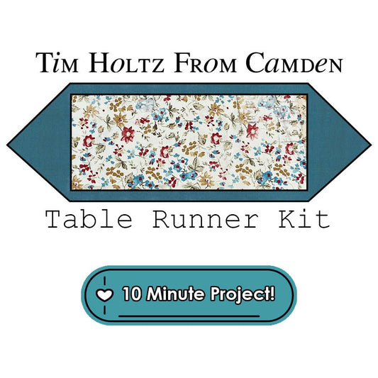 Tim Holtz From Camden 10 Minute Table Runner Kit Free Spirit - Free Spirit from Fort Worth Fabric Studio