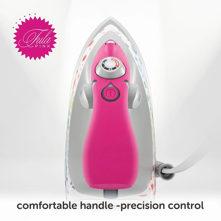 Tula Pink Mini Iron with Trivet by Oliso M3PRO - TULA Iron by Oliso Inc