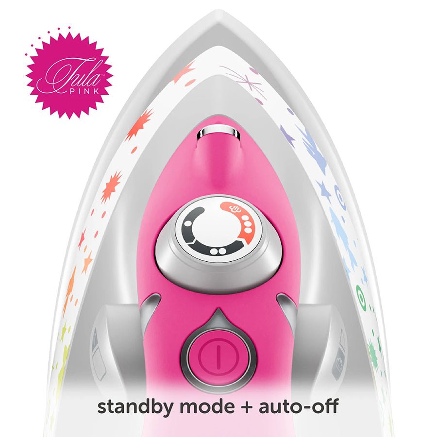 Tula Pink Mini Iron with Trivet by Oliso M3PRO - TULA Iron by Oliso Inc