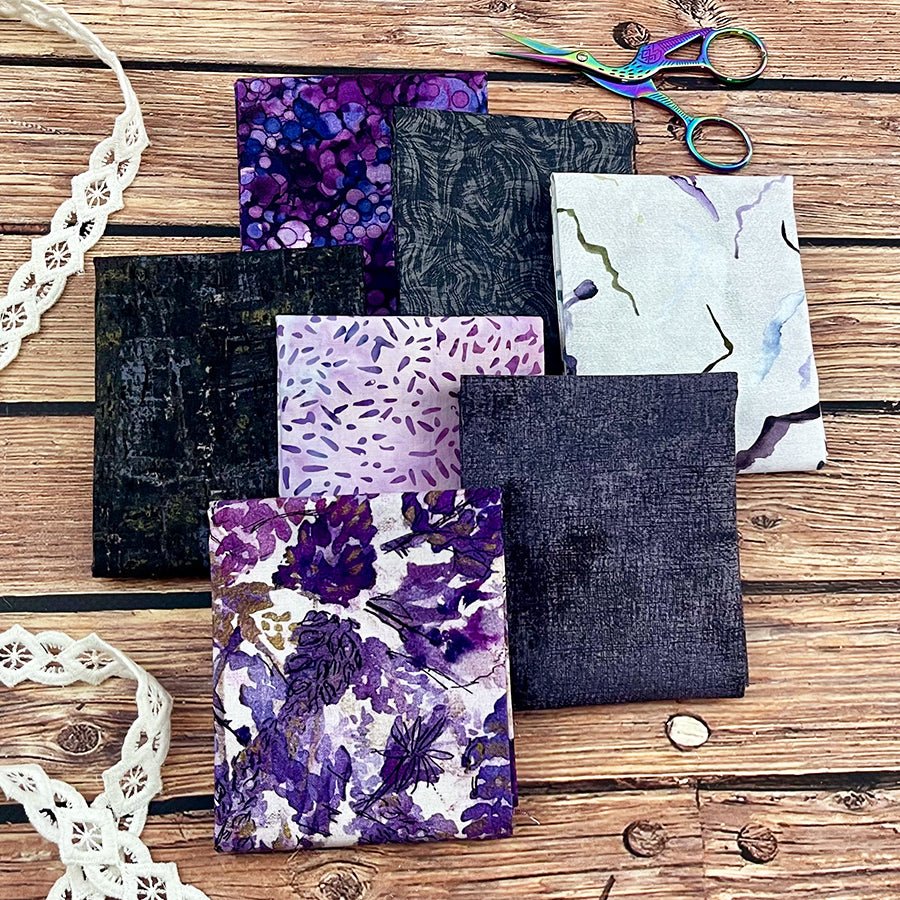Twlight in Blanco – FWFS Exclusive 7 Piece Fat Quarter Bundle - Fort Worth Fabric Studio from Fort Worth Fabric Studio