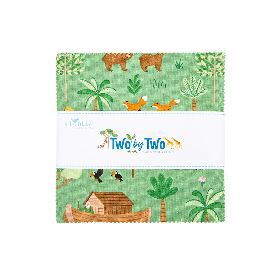 Two by Two 5" Stacker - Riley Blake from Fort Worth Fabric Studio