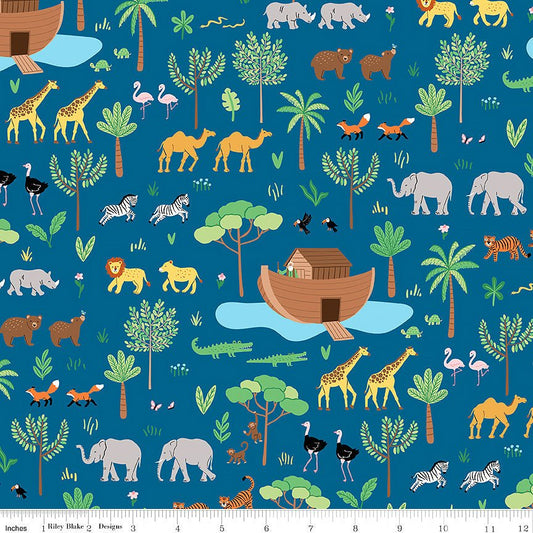 Two by Two Main Blue - Riley Blake from Fort Worth Fabric Studio