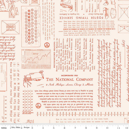 TYPE/ography Background Autumn - Riley Blake from Fort Worth Fabric Studio