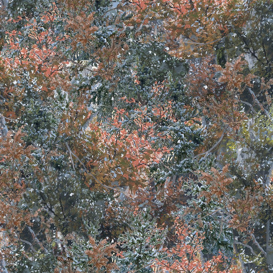 Under the Moonlight Pine Scrub Brown – Remnant 31″ × 44″ - 3 Wishes Fabric from Fort Worth Fabric Studio