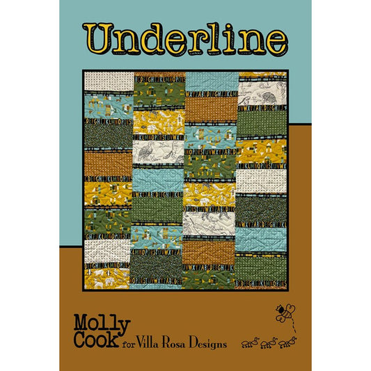Underline Quilt Pattern - Villa Rosa Designs from Fort Worth Fabric Studio