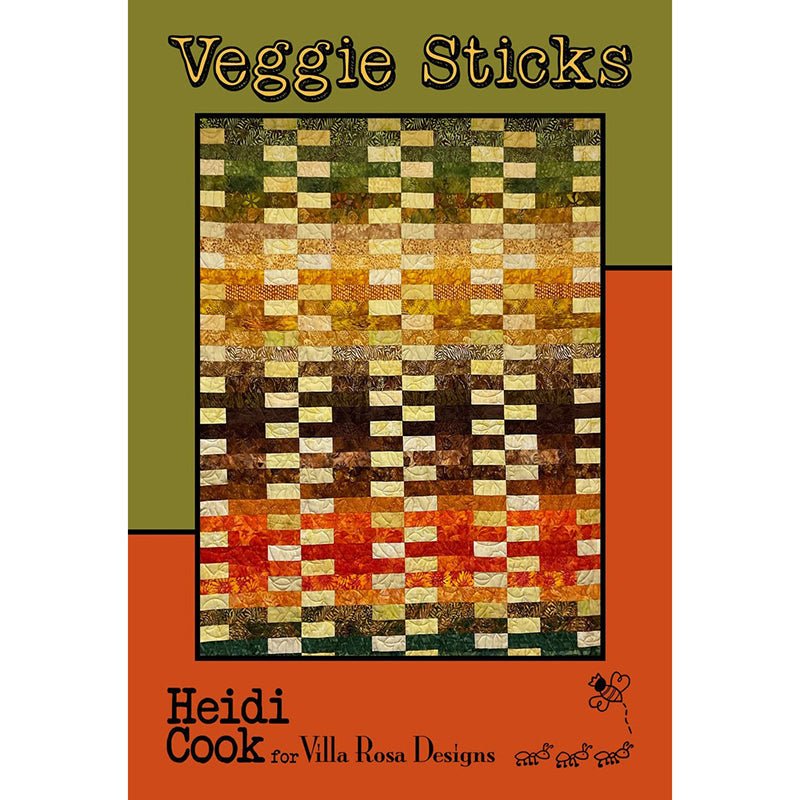 Veggie Sticks Quilt Pattern PDF Download - Villa Rosa Designs from Fort Worth Fabric Studio