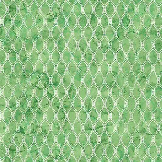 Veranda Lattice Light Green - Northcott from Fort Worth Fabric Studio