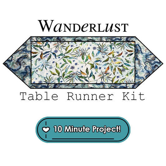 Wanderlust Table Runner Kit Moda - Moda from Fort Worth Fabric Studio