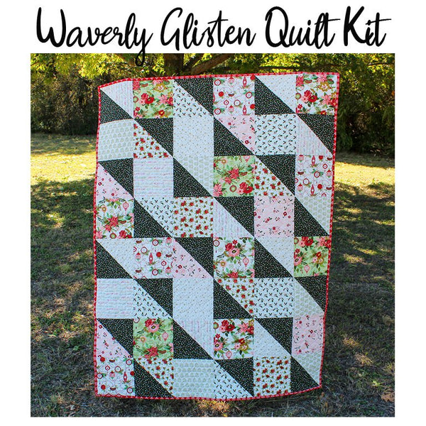 Waverly Christmas Quilt Kit with Glisten from Riley Blake - Riley Blake from Fort Worth Fabric Studio