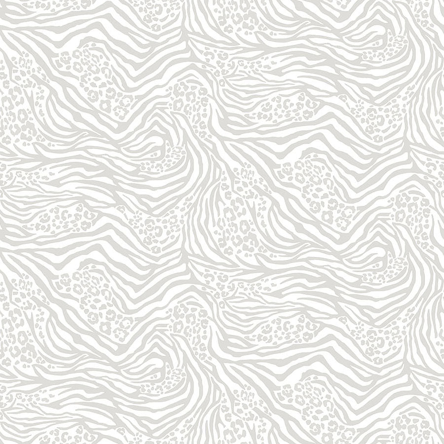 Wild One Zeetah Light Gray - Northcott from Fort Worth Fabric Studio