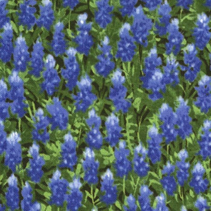 Wildflowers Basics Bluebonnets Light Blue - Moda from Fort Worth Fabric Studio