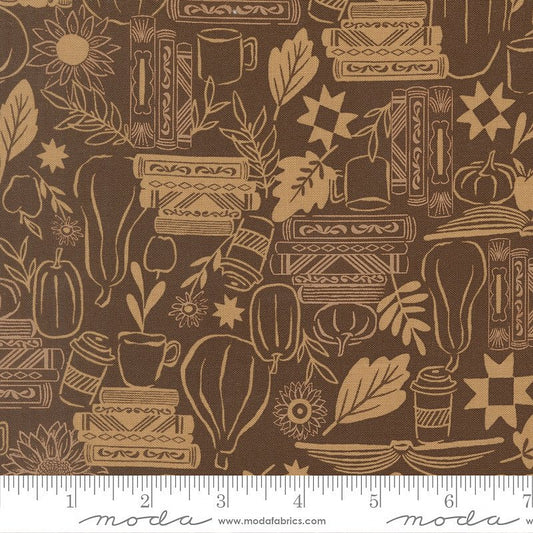 Windfall Cozy Up Fall Coffee - Moda from Fort Worth Fabric Studio