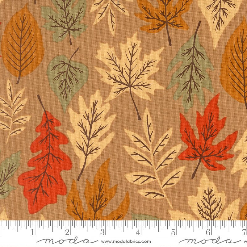 Windfall Leaf Fall Oatmeal - Moda from Fort Worth Fabric Studio