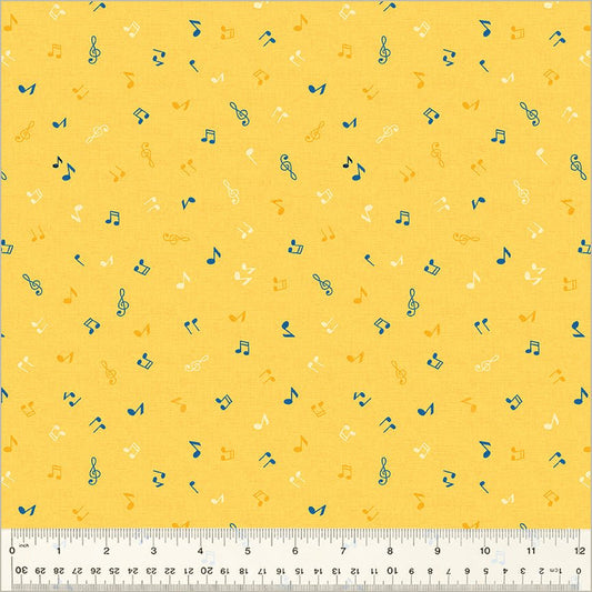 Windham Feeling Jazzy Improvisation Gold 1 Yard Cut - Windham from Fort Worth Fabric Studio