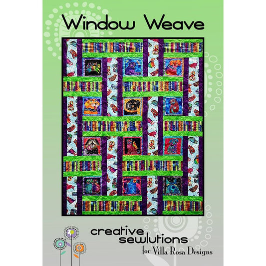 Window Weave Quilt Pattern PDF Download - Villa Rosa Designs from Fort Worth Fabric Studio