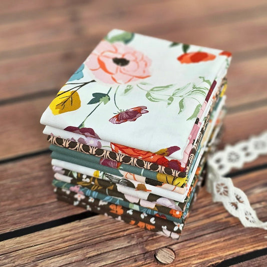 Winged Medley Fat Quarter Bundle from Riley Blake 7 Prints - Riley Blake from Fort Worth Fabric Studio